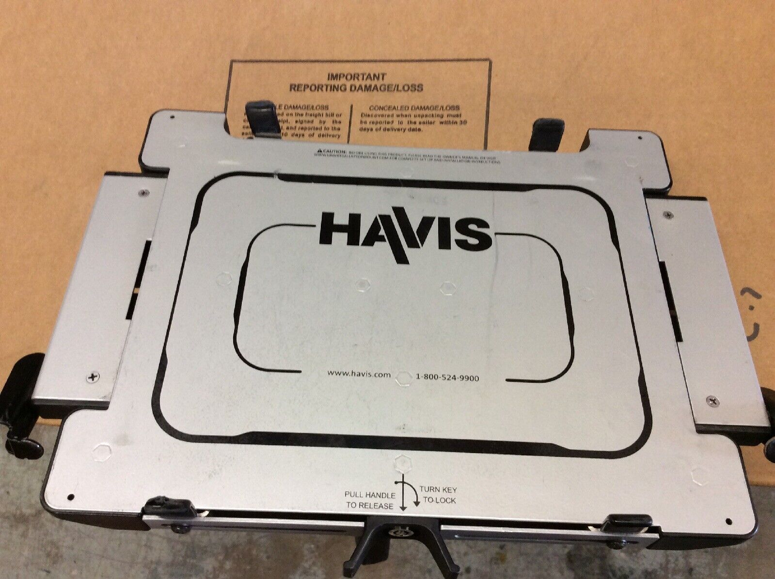Havis UT-101 Universal Car Swivel Notebook Laptop Mount Base Docking Station
