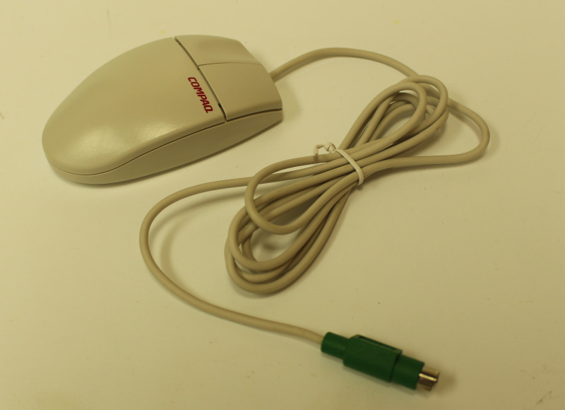 GENUINE COMPAQ PS/2 M-S34 400 DPI COMPUTER MOUSE 2 BUTTON - NEW - FAST SHIPPING