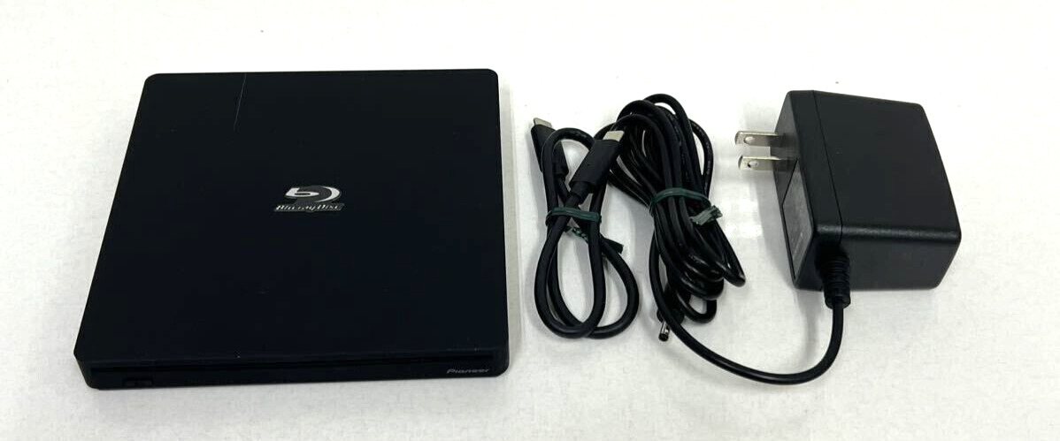 Pioneer Blu-ray Drive BDR-XS07B-UHD 4K Ultra HD Type-C Windows Used Tested