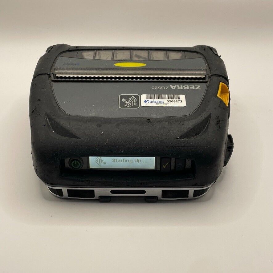 Zebra ZQ520 Mobile Barcode Thermal Printer Fully Tested Includes Battery.