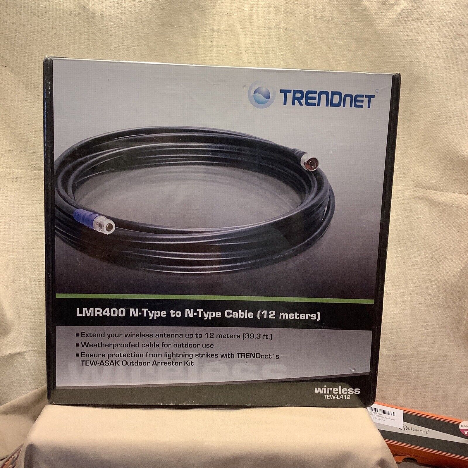 Trendnet LMR400 N-Type to N-Type Cable (12 Meters) 40 Ft