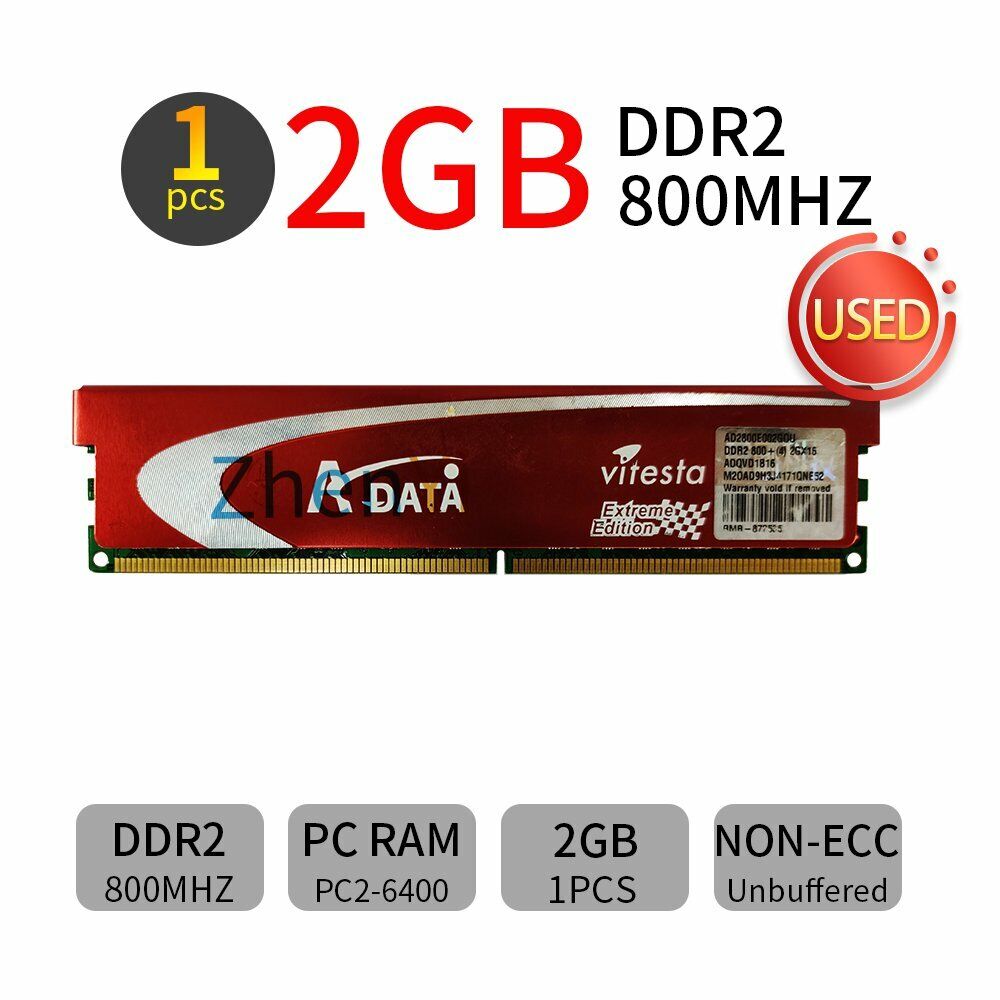 8GB 4GB 2GB DDR2 900MHz 800+ 240Pin 1.9V-2.1V PC Desktop Memory Red For ADATA BT