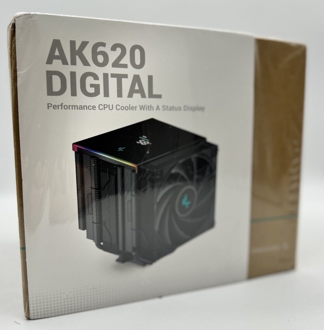 DeepCool AK620 DIGITAL2x120mm CPU Fan with Heatsink - Black