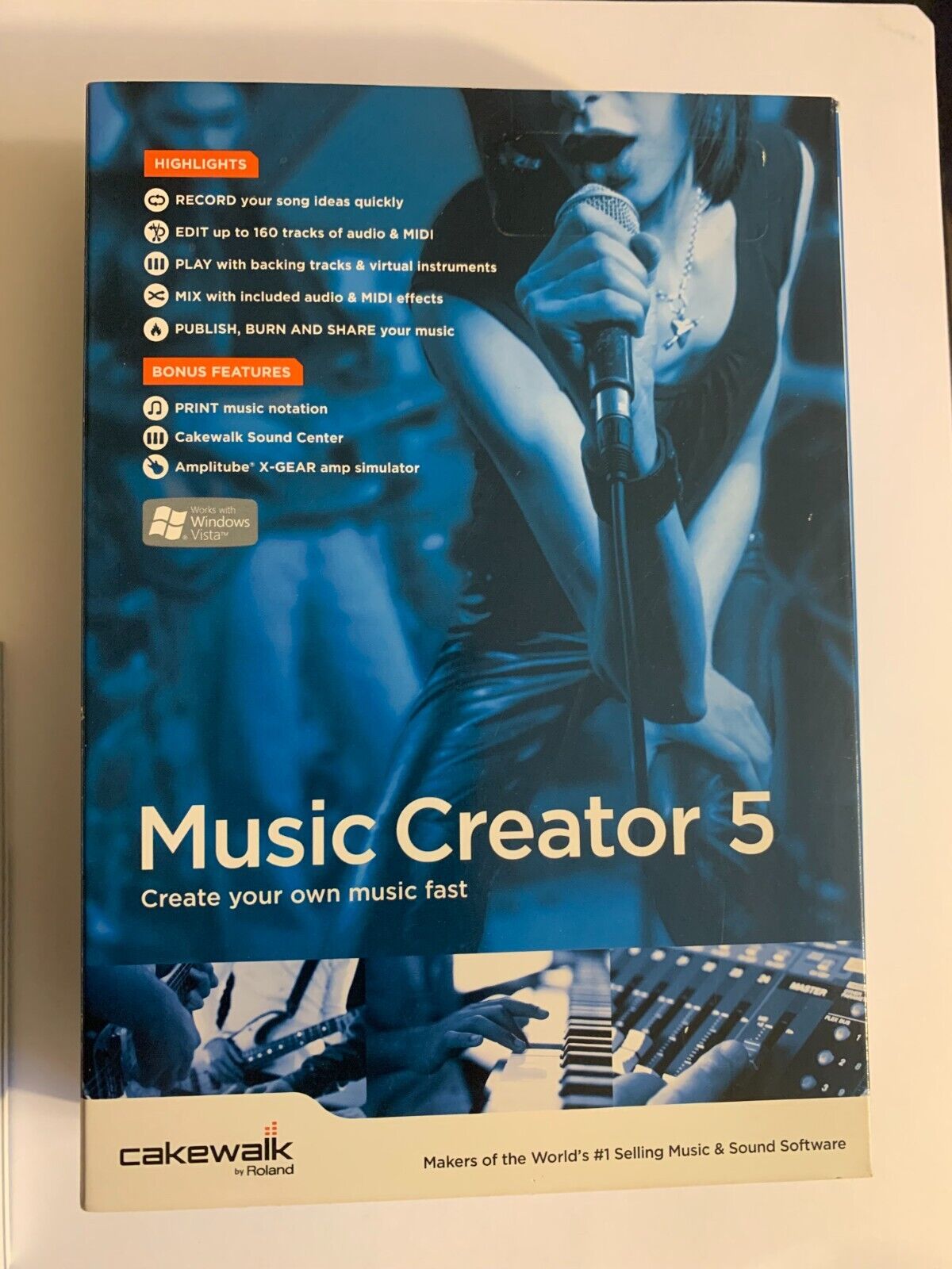Cakewalk Music Creator 5 SOFTWARE Roland - Pre-owned