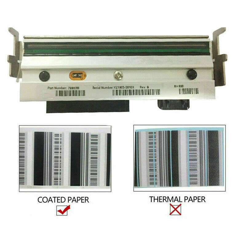 Printhead for Zebra ZM400 Barcode Coated Label Printer 79800M P41000-71 203dpi