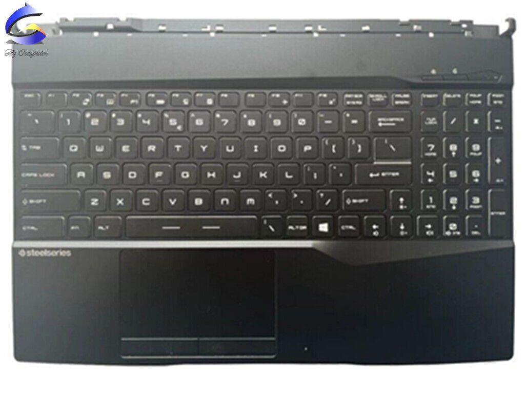 New For MSI GL65 GP65 MS-16U4 Upper Case Palmrest Cover Keyboard Backlit