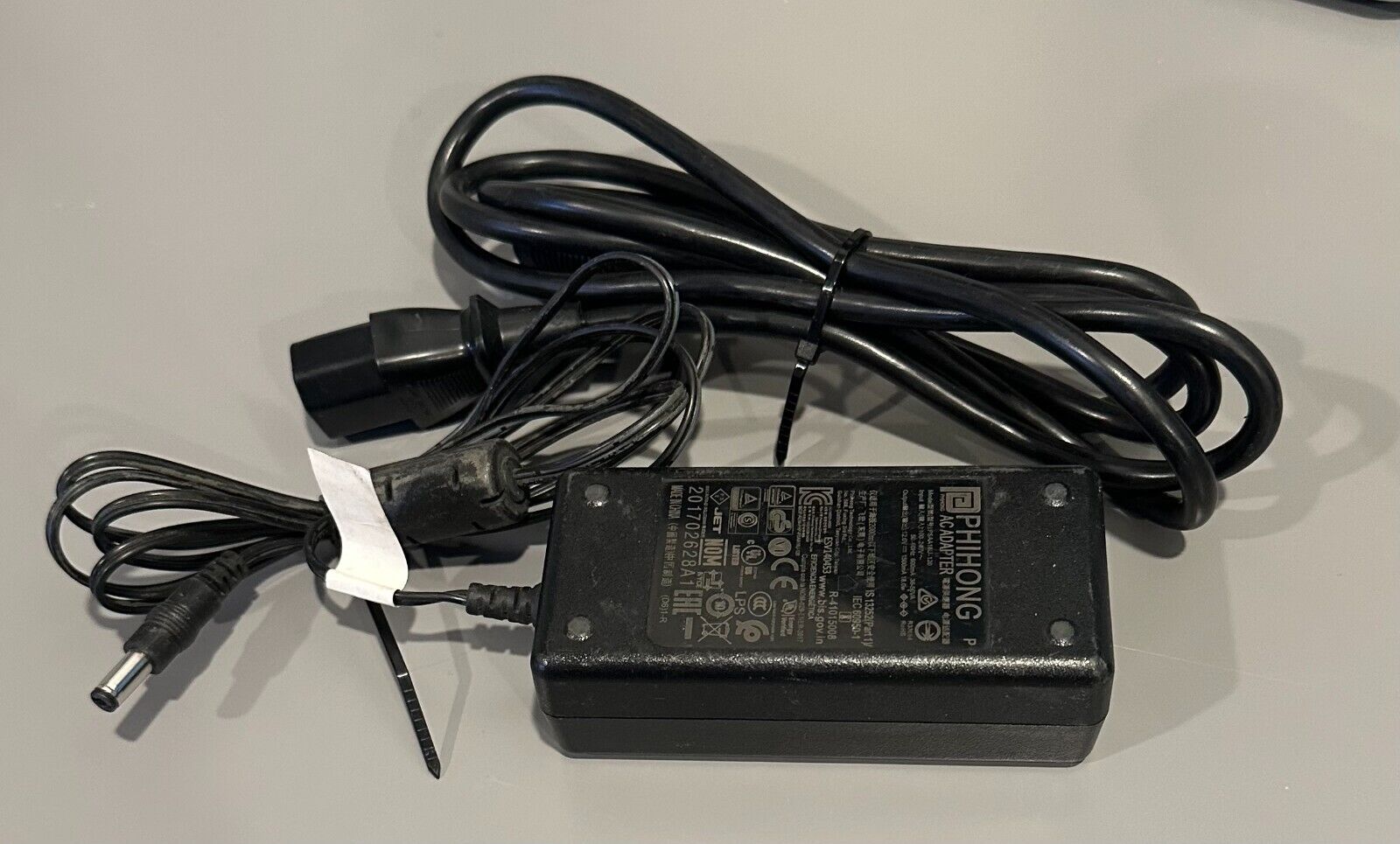 Genuine PHIHONG PSAA18U-120 AC Adapter for Datalogic Scanner Charger