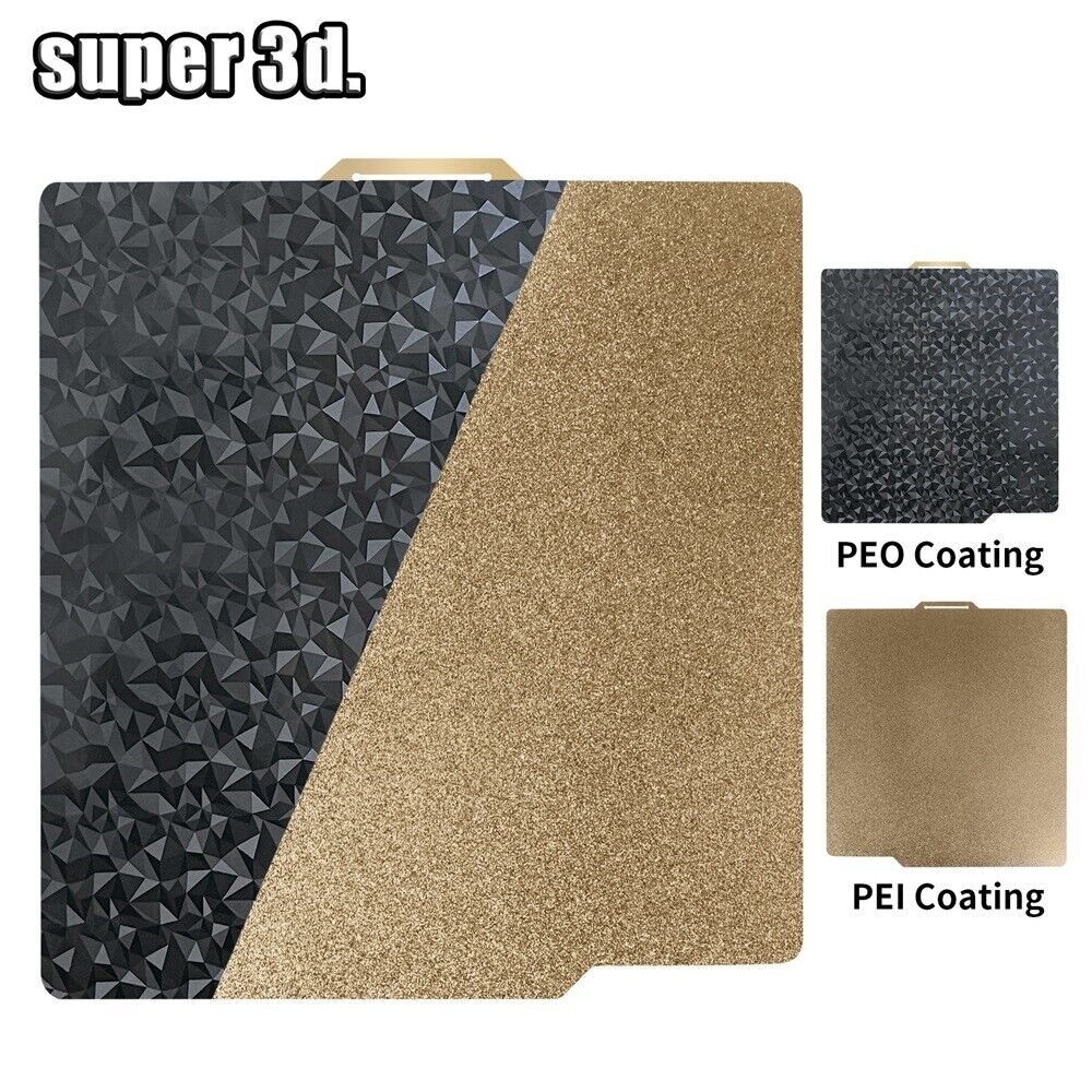 257x257mm DBS Textured PEI /PEO+PEI /PET+PEI/ Textured PEI+Smooth PEI Heat Bed