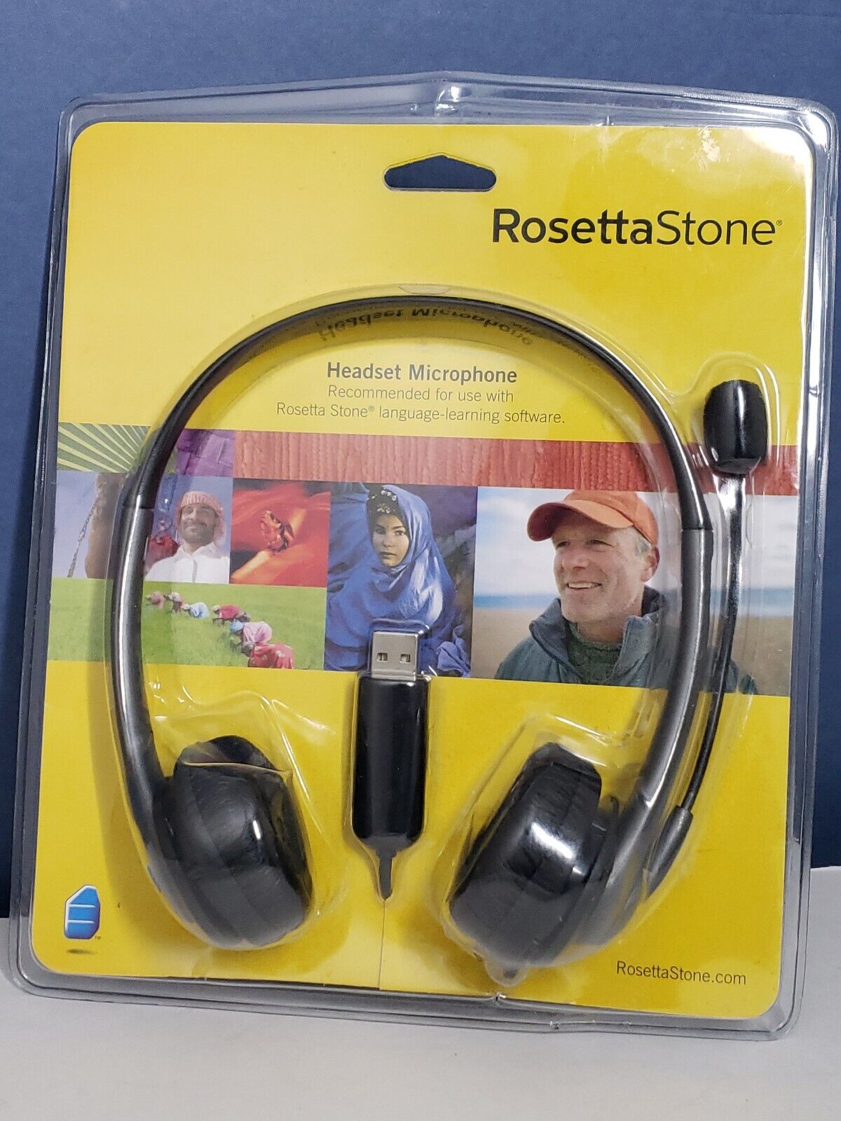Rosetta Stone Headset Microphone USB For Language Learning Software New Sealed