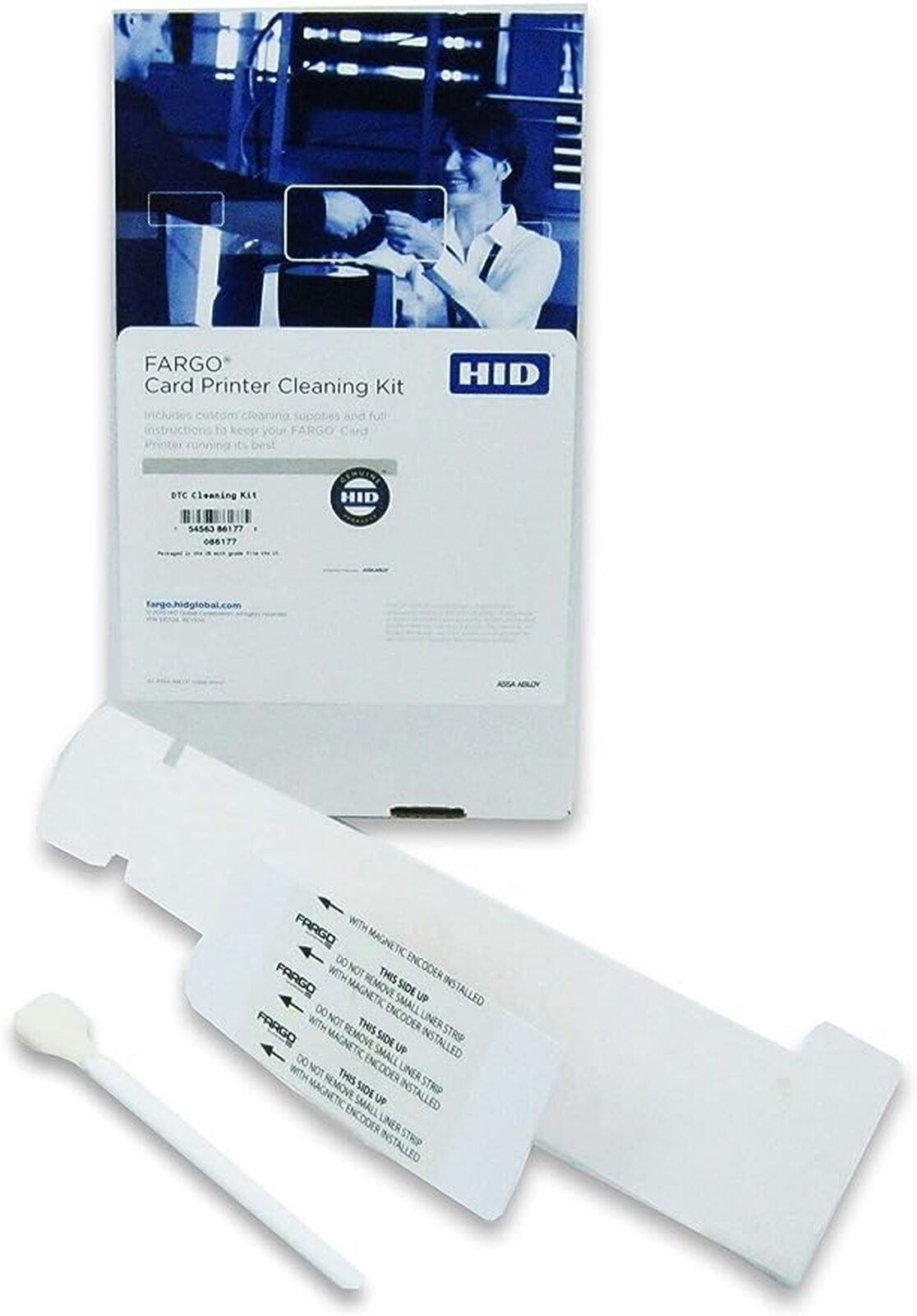 Fargo Cleaning Kit 86177 for DTC 1000, 1250e, 1500, 4250e, 4500e, C30, C50 Pr...