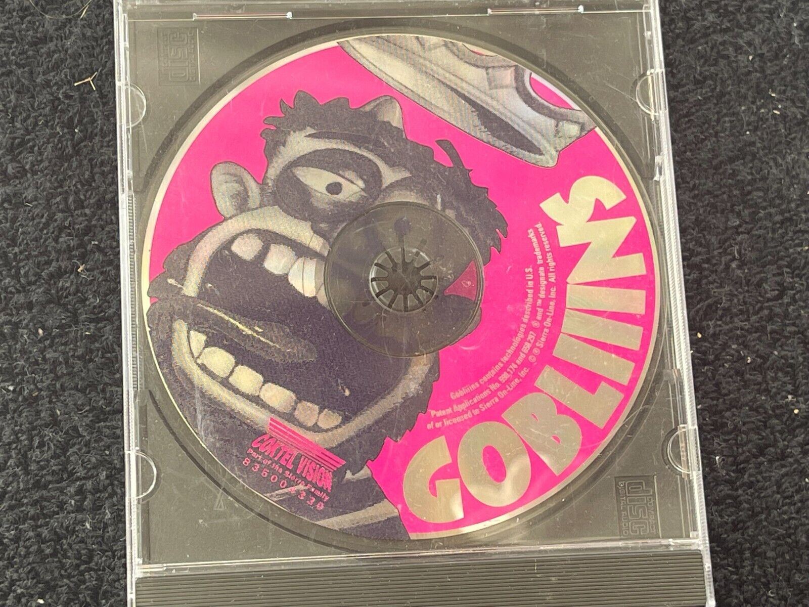 Gobliiins (PC, IBM DOS 1992) Sierra Goblins Coktel Vision CD ROM Media