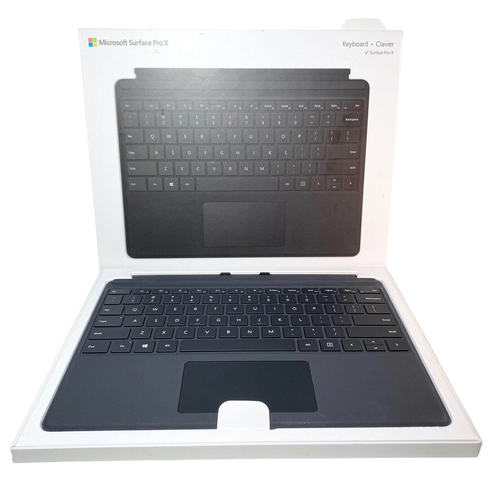 Microsoft Surface Pro X Keyboard with Trackpad Black QJW-00001 QJW00001 1905 NOB