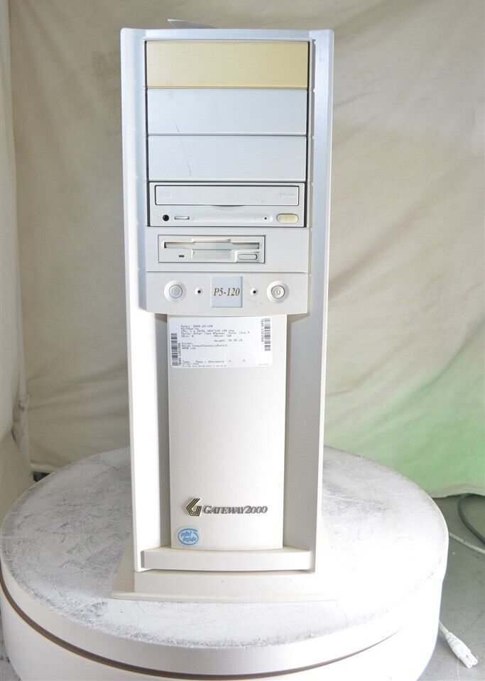 GATEWAY 2000 p5-120 Desktop INTEL PENTIUM 100MHz 48MB SEE NOTES
