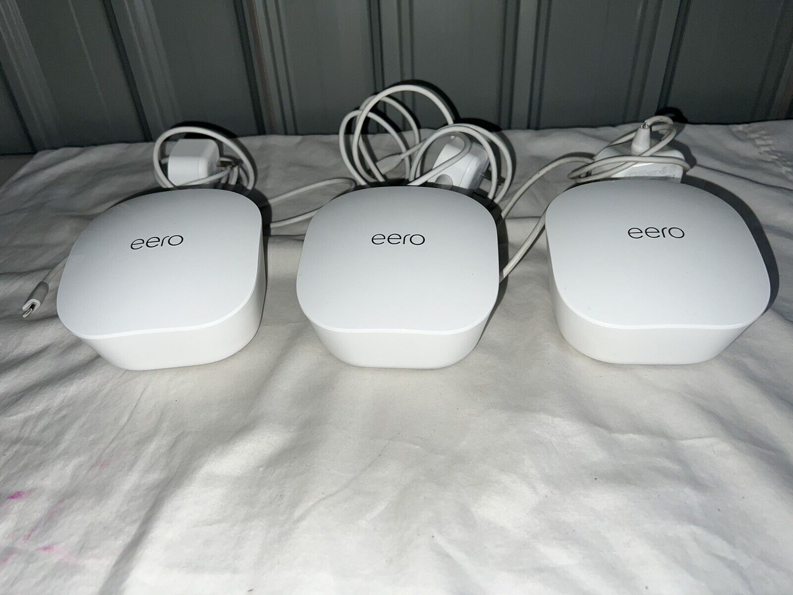 EERO 1st Generation Dual Band Wi-Fi Router A010001 LOT OF 3 Tested Working