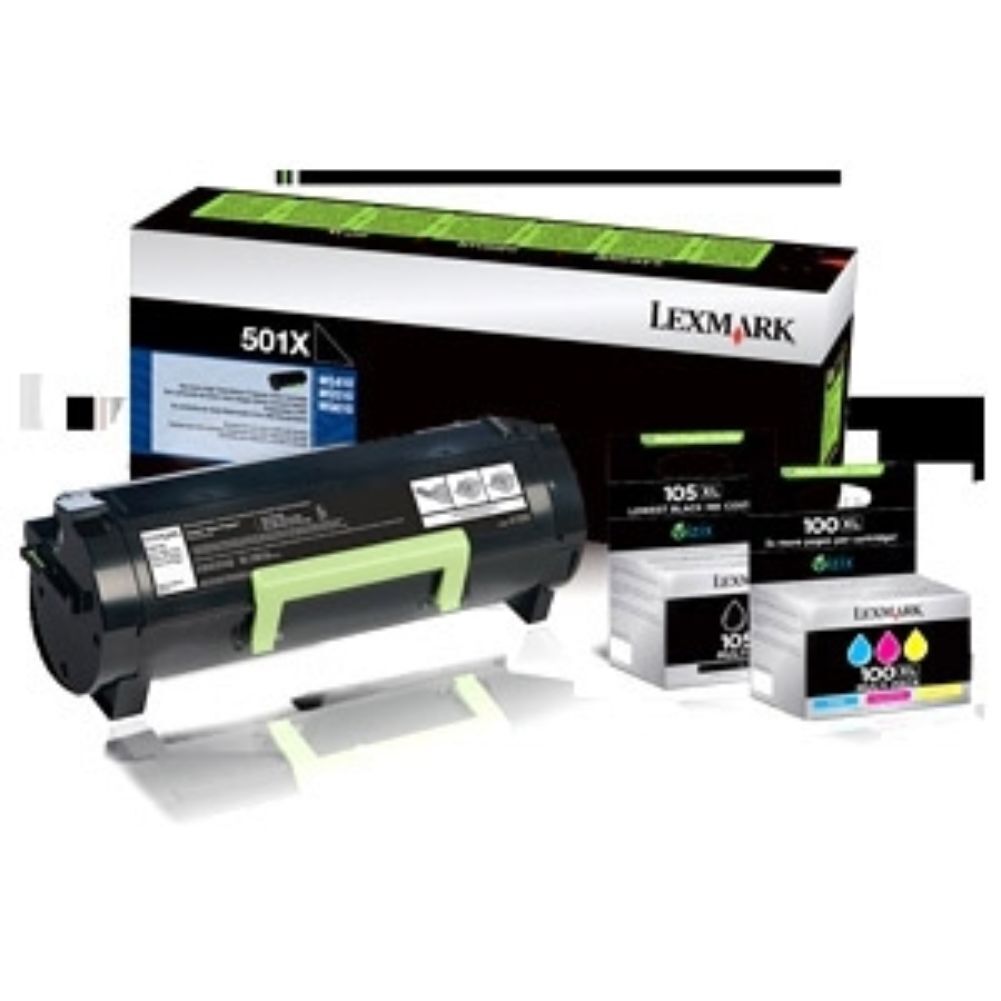 Lexmark 70C0XKG Toner Black Extra High Yield In Retail Packaging