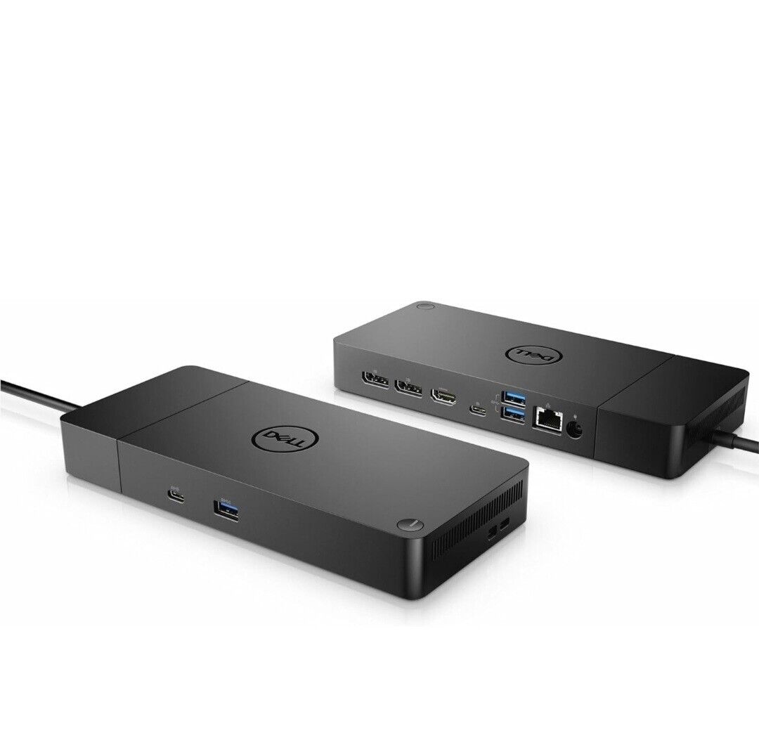 Dell WD19S 180W Docking Station  USB-C HDMI Dual Display Port Black 130W Deliver