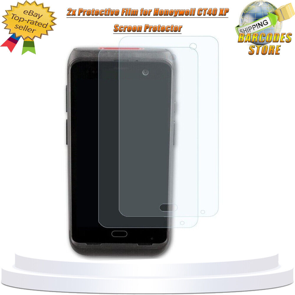 2x Protective Film for Honeywell CT40 XP Screen Protector