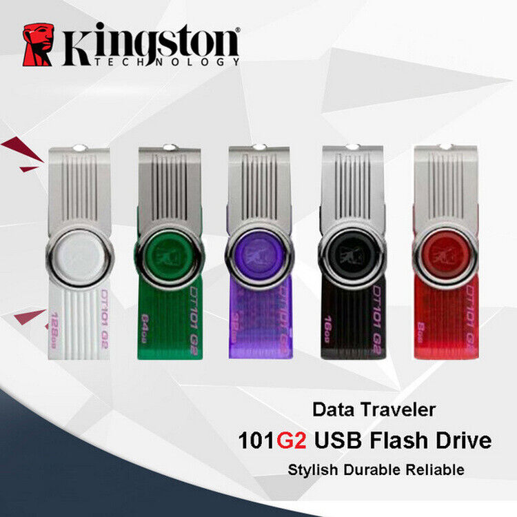 5PCS Kingston DT101 UDisk 4GB USB 2.0 Flash Drive Memory Stick Storage Device