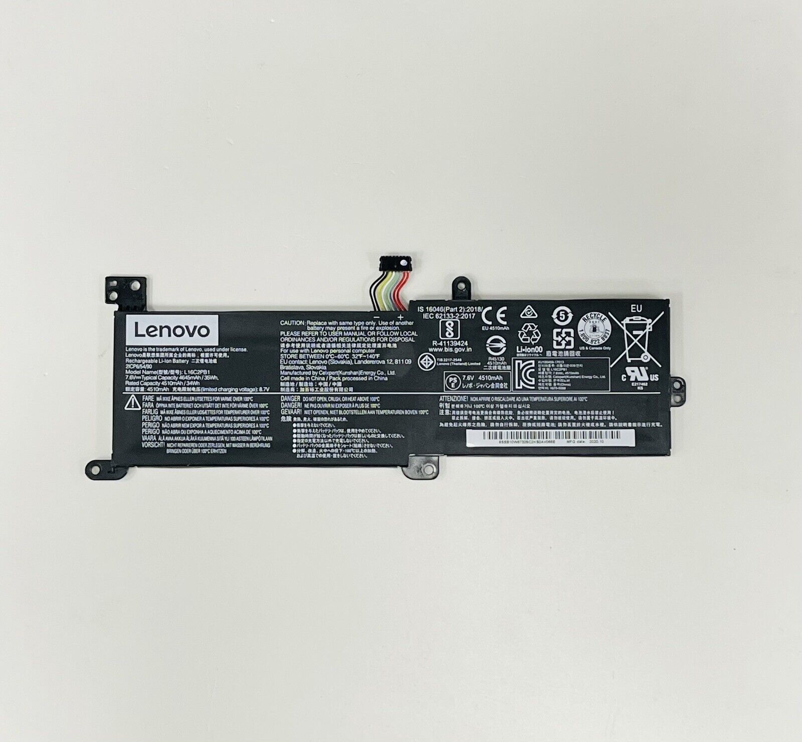 Original Genuine Lenovo ideapad 3-14ITL05 genuine original battery L16C2PB1