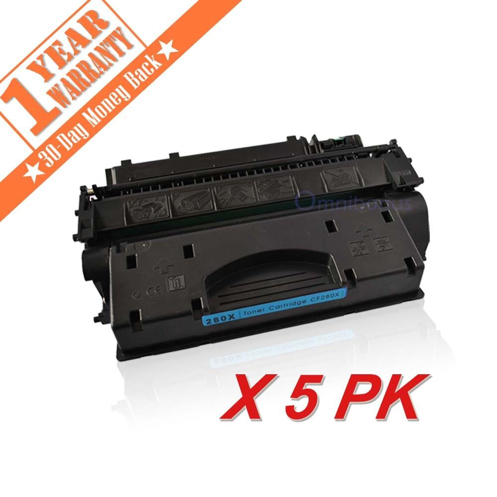 5 CF280X 80X Toner Cartridge for HP LaserJet Pro 400 M401dw M425dw M401a M401d