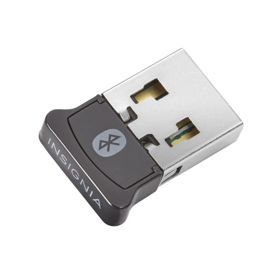 Insignia- Bluetooth 4.0 USB Adapter NS-PCY5BMA2 Adds Bluetooth To PC Exc Cond 
