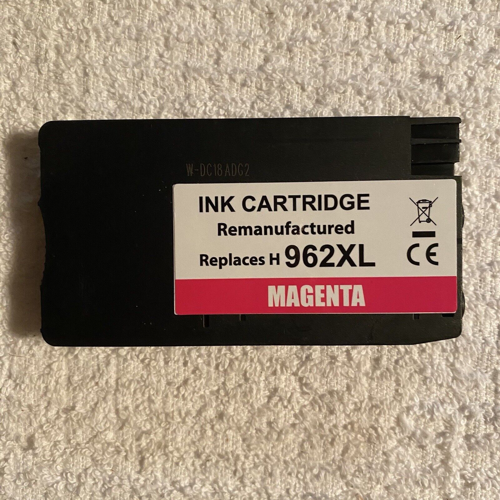Reman 962 XL Magenta Ink Cartridge for HP Officejet Pro 9010 9012 All-in-One