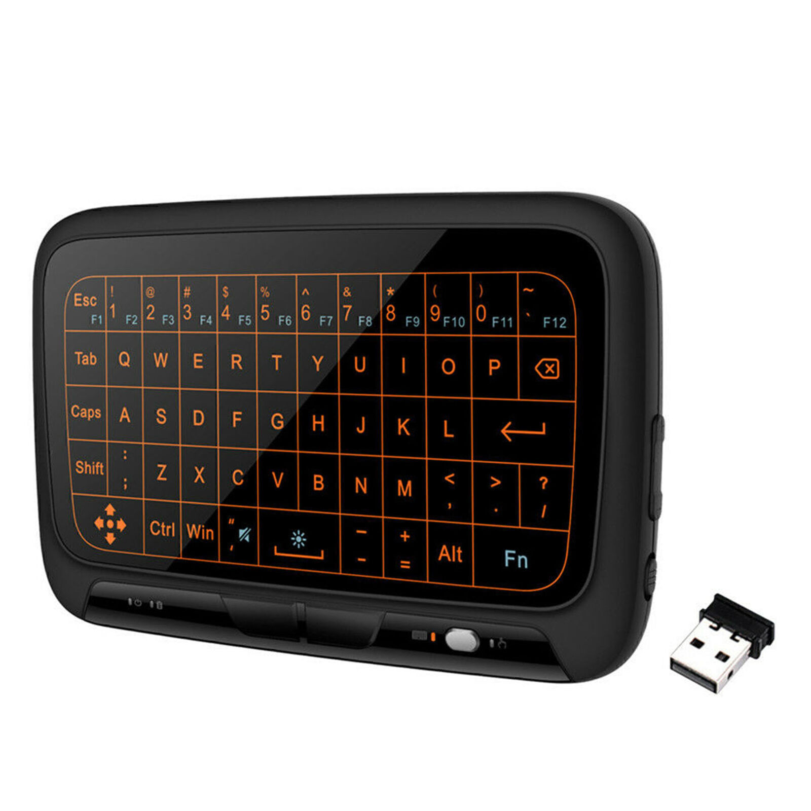 Touchpad 2.4G Backlight Keyboard Air Mouse Remote for Android Smart TV Box