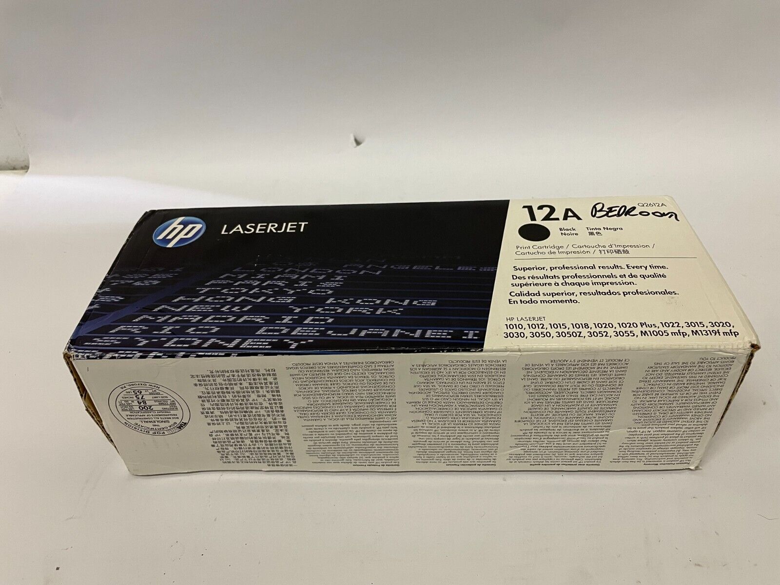 HP LaserJet Q2612A 12A Black Toner Cartridge