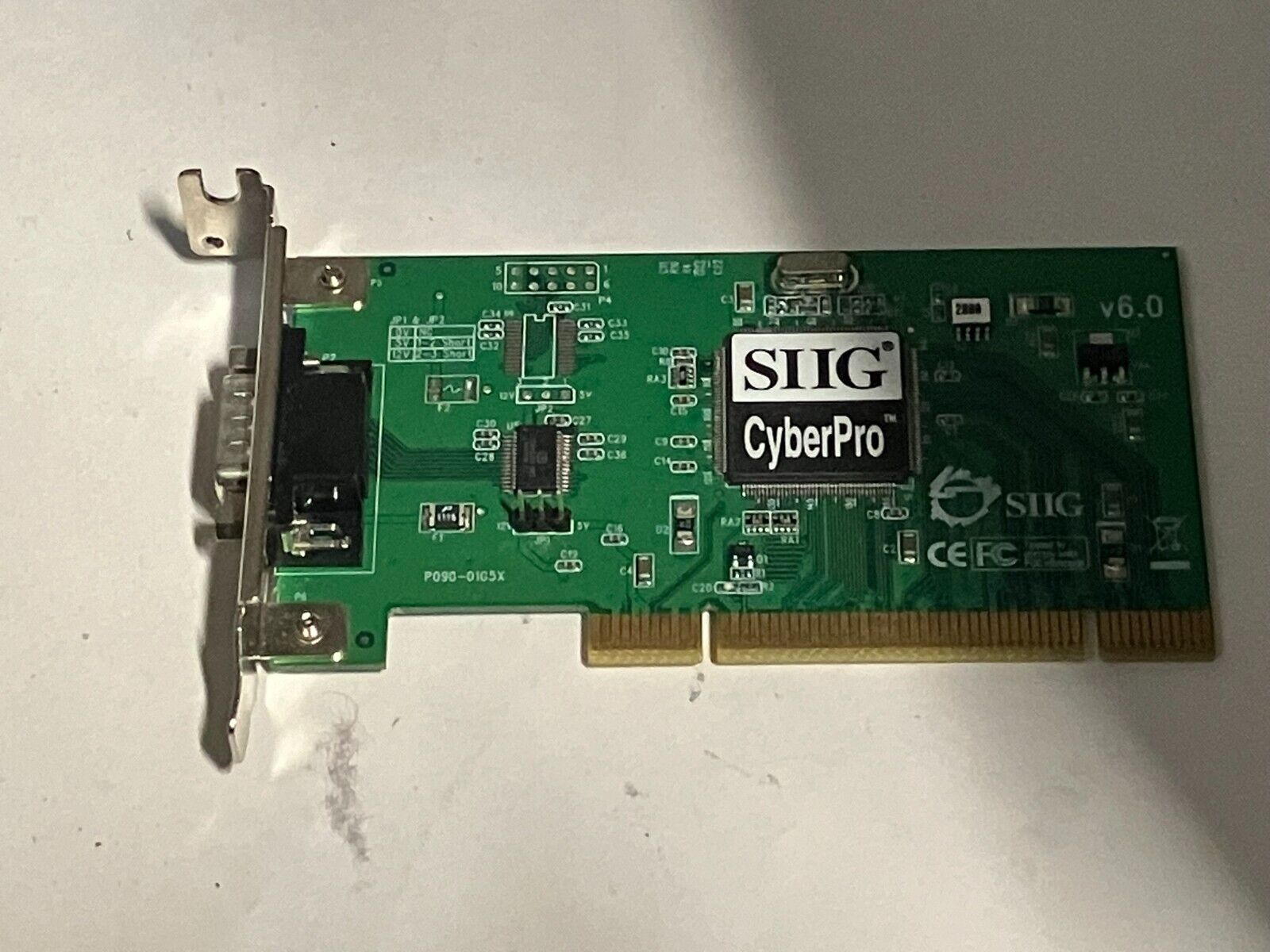 SIIG LP-P10011-S6 PCI Low Profile Single Serial Port Internal Controller Card