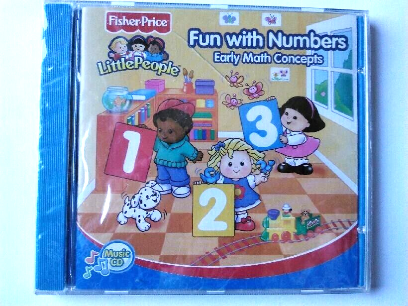 FISHER PRICE CD  FUN WITH NUMBERS, EARLY MATH CONCEPTS  / SEALED 
