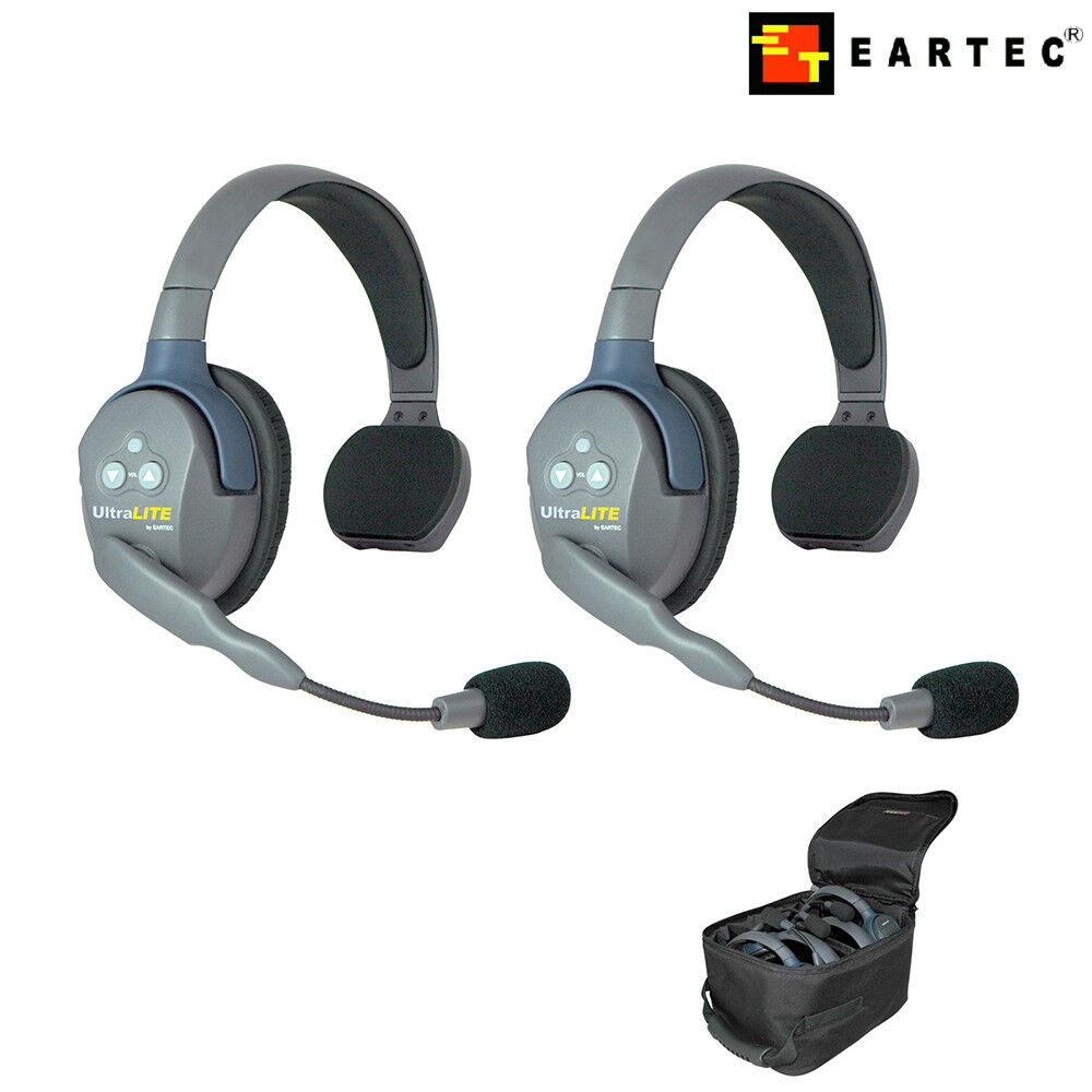 Eartec Wireless Headset UltraLITE UL series HD Ver. Single Double Headsets