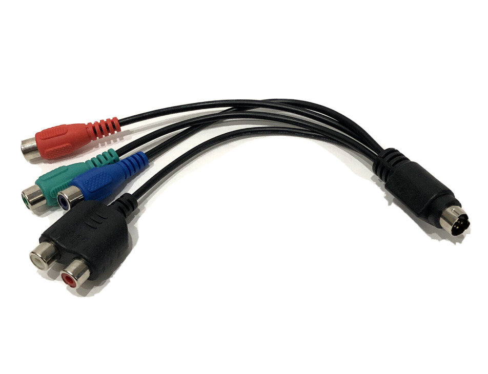 Composite Cable OEM Elgato Game Capture HD Video Audio S Video RCA Adaptor