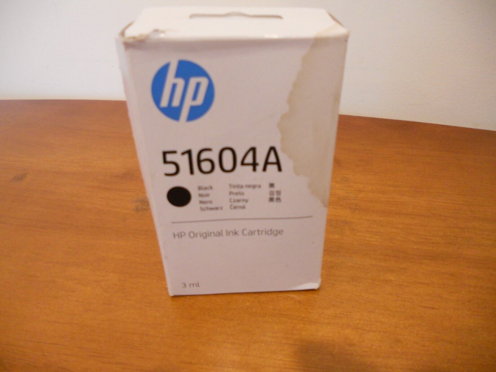 Black Genuine HP 51604A Ink Cartridge Quietjet 2228A NEW DATED 3/2022