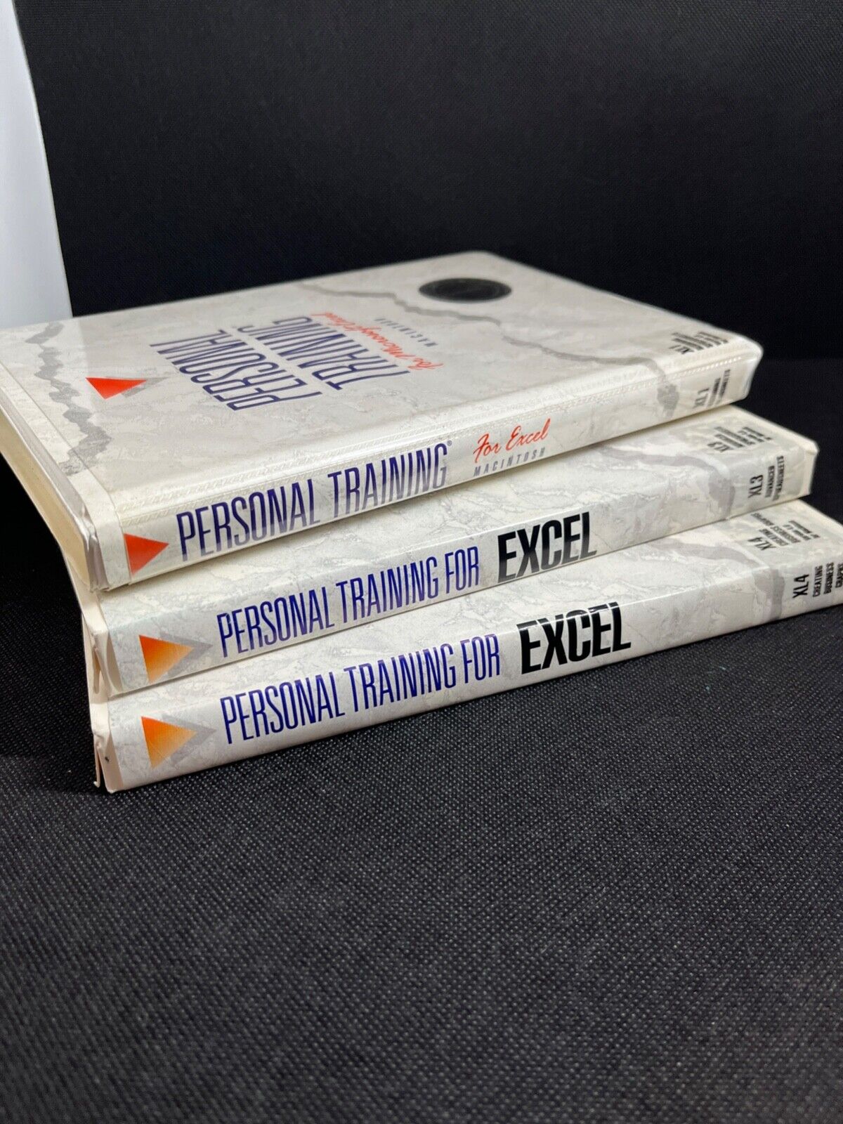 Vintage 1992 Apple Macintosh Personal Training Systems for MSFT Excel set of 3