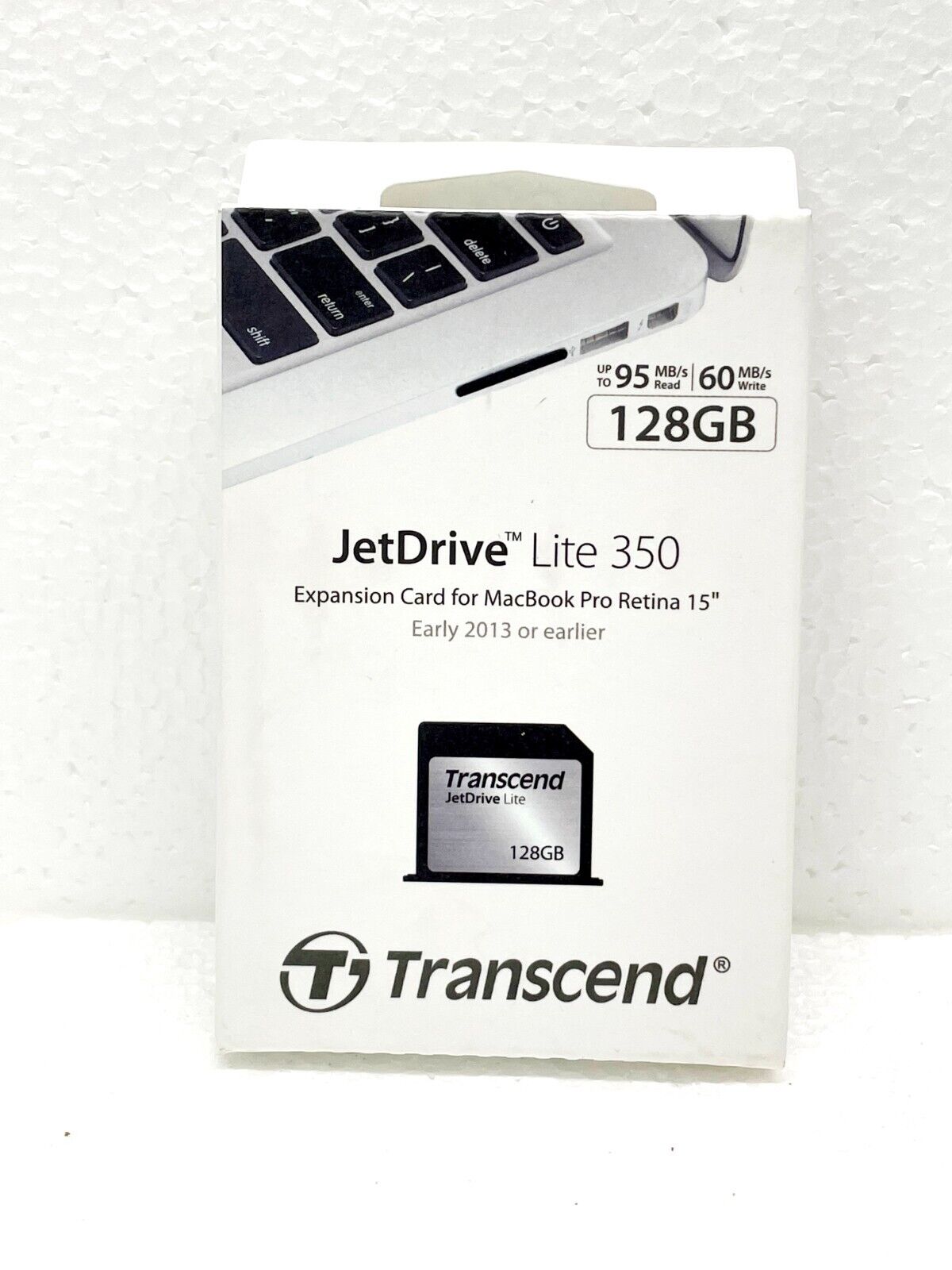 Transcend JetDrive Lite 350 128GB Expansion Card for MacBook Pro Retina 15'' NEW
