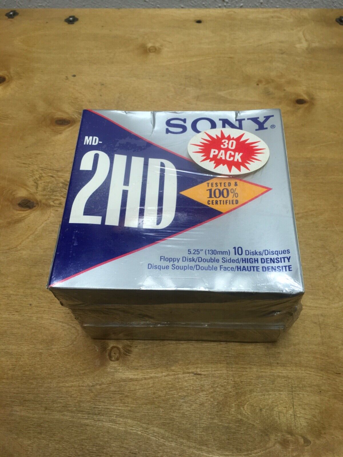 30 Pack Sony 5.25”\