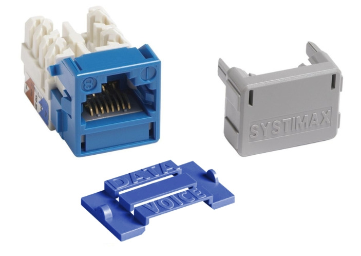 COMMSCOPE SYSTIMAX Category 6 Blue Jacks 700206758 Box of 25