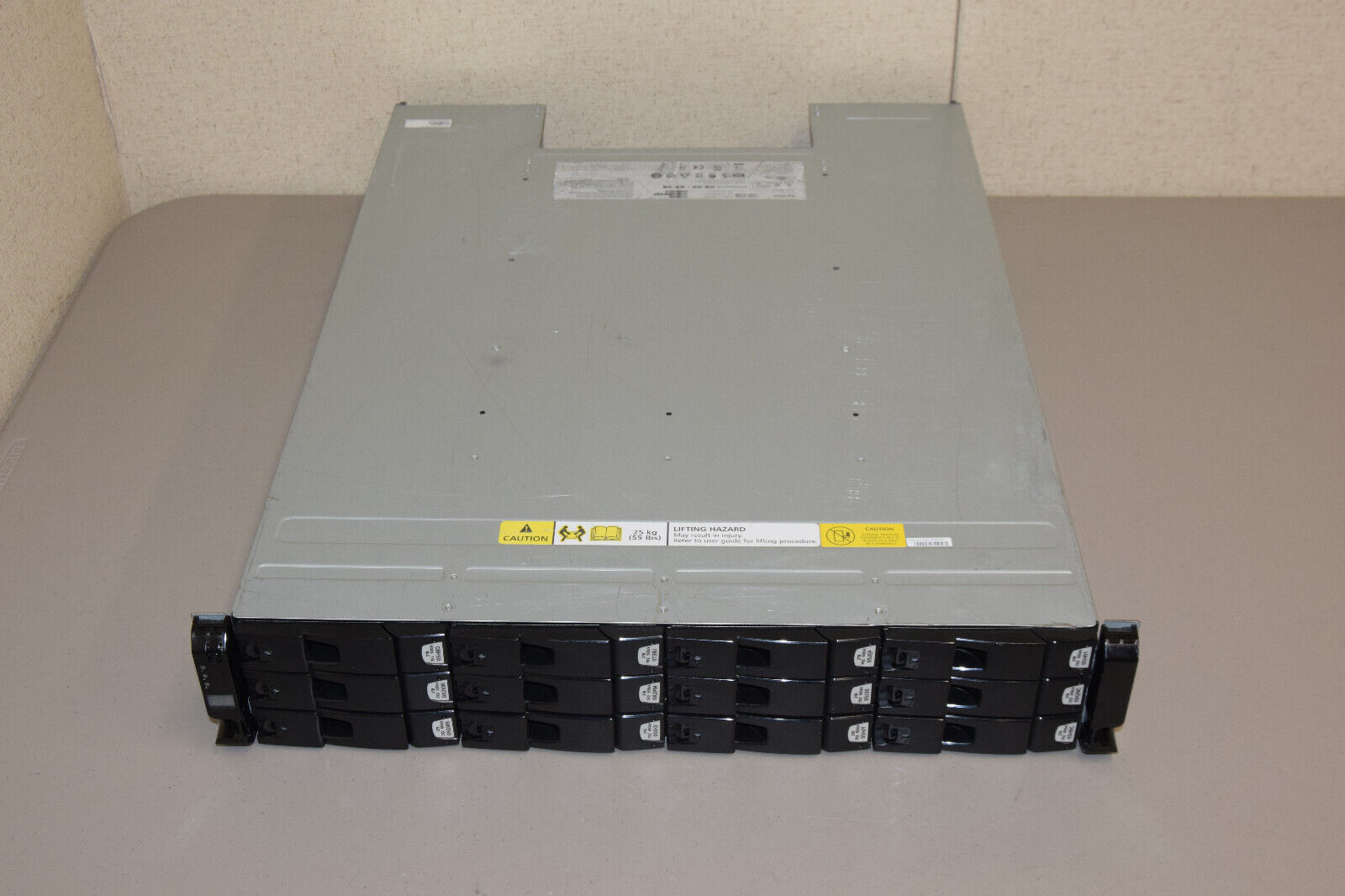 Dell Compellant Xyratex HB-1235 12 Bay LFF EBOD Enclosure 580W PSU SAS module