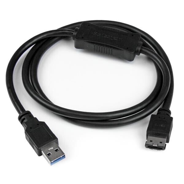 StarTech.Com 3ft. SuperSpeed USB 3.0 to eSATA Cable Adaptor. New