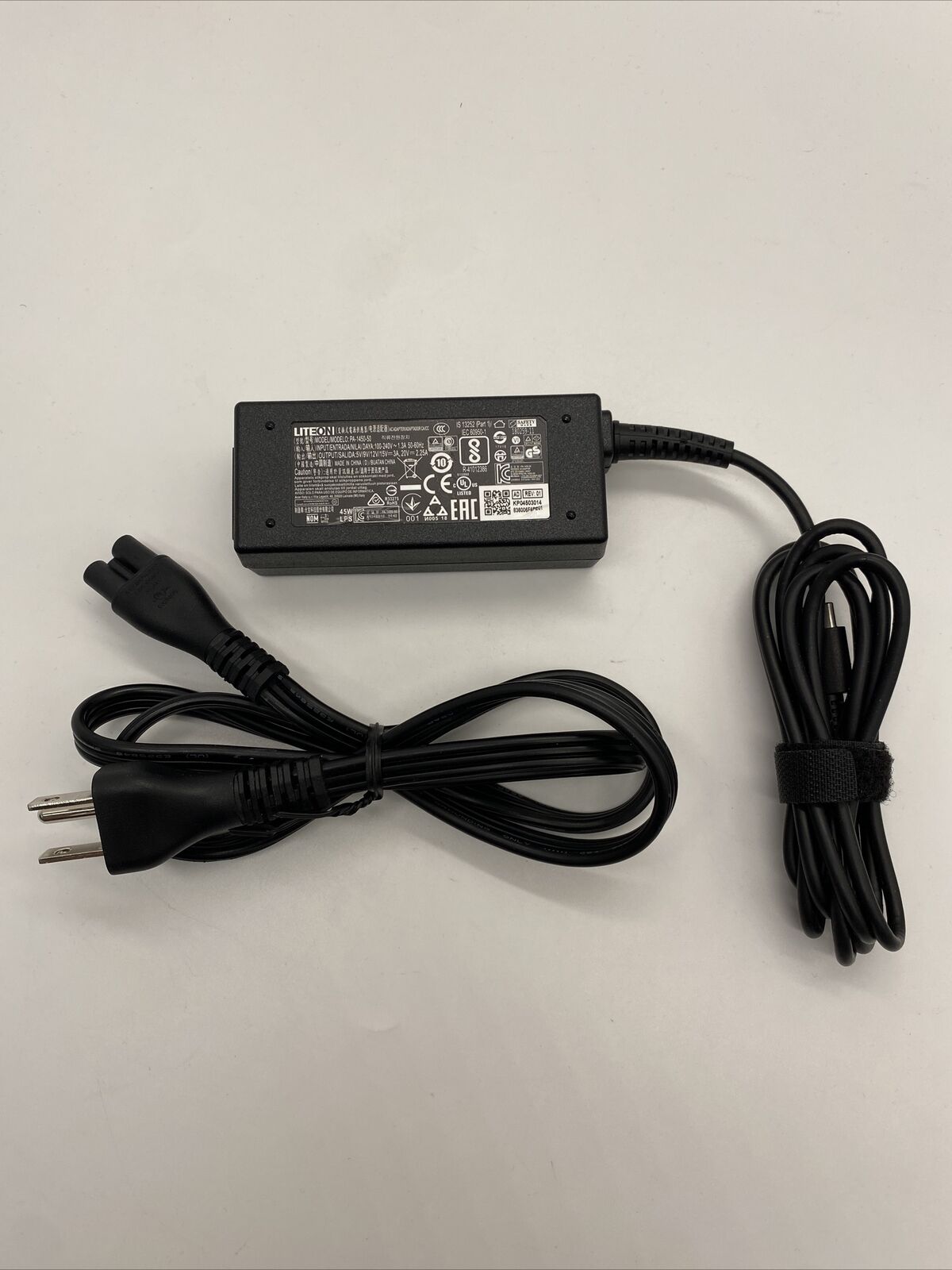 Genuine Liteon USBC Type C AC Power Supply Adapter Laptop Chromebook PA-1450-50