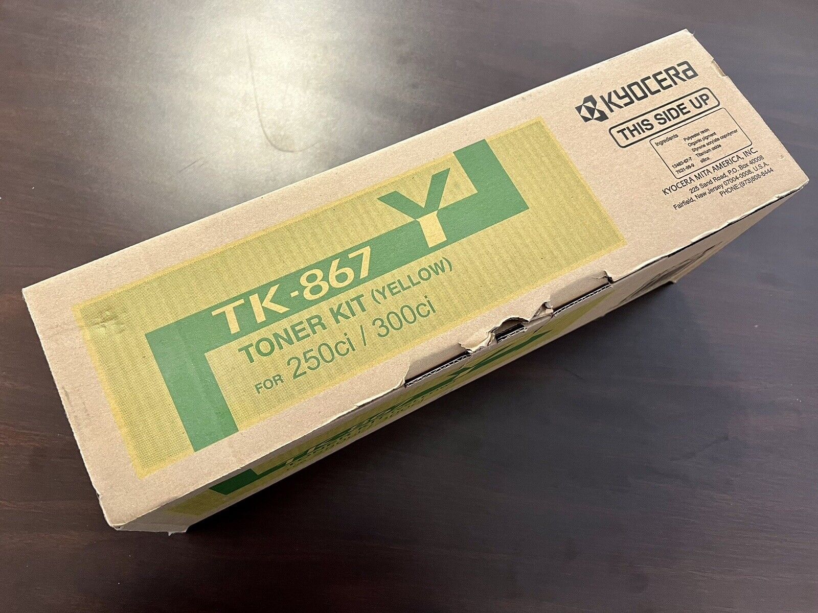 Kyocera TK-867 Yellow Toner Kit