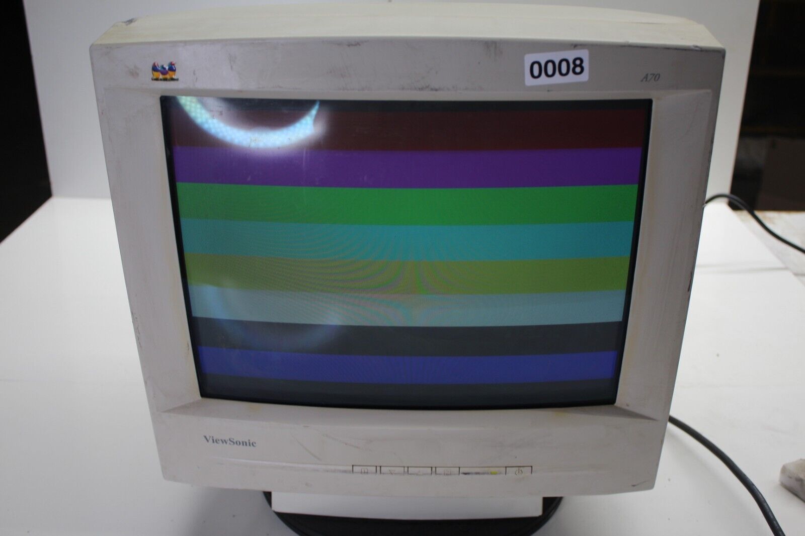 Viewsonic A70 17” SVGA CRT Computer Monitor VCDTS21543-3R 1280x1024