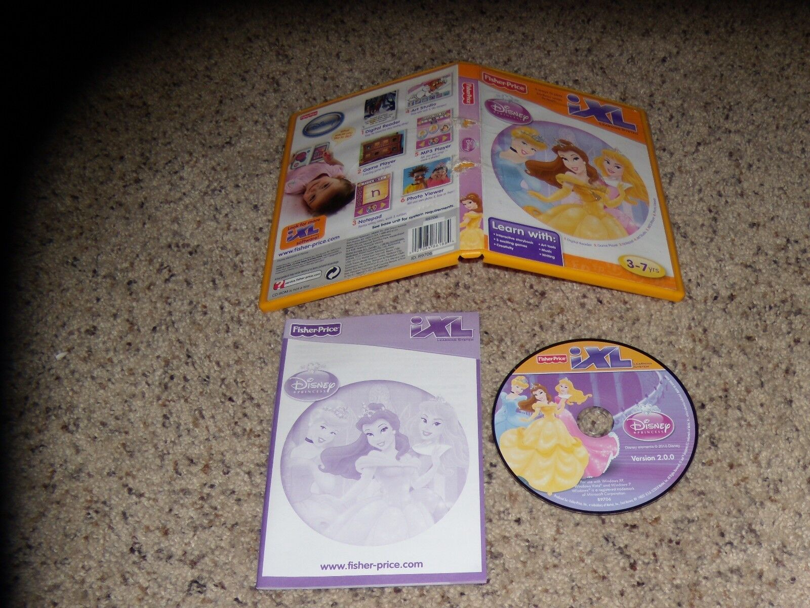 Fisher-Price Disney Princess iXL Learning System disk