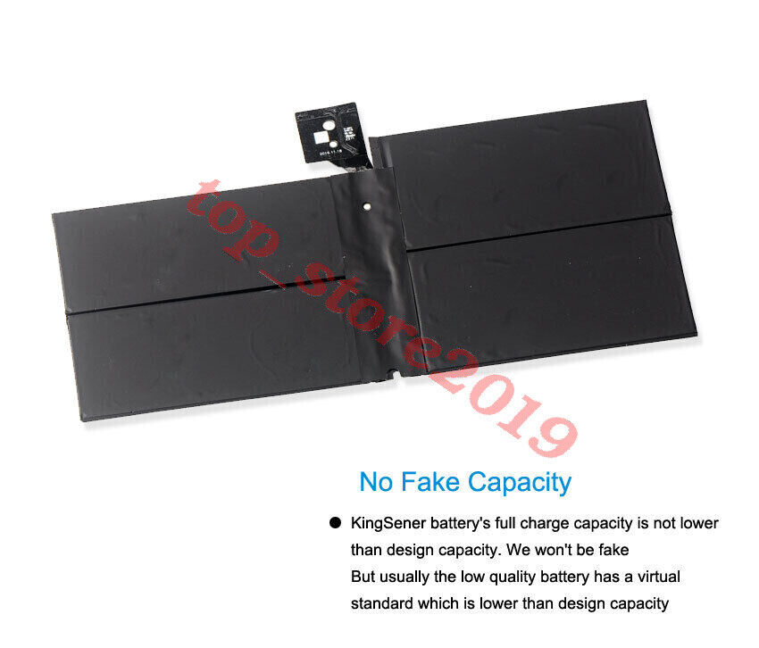 5940mAh Genuine Battery G3HTA038H DYNM02 For Microsoft Surface Pro 5 1796 Tablet