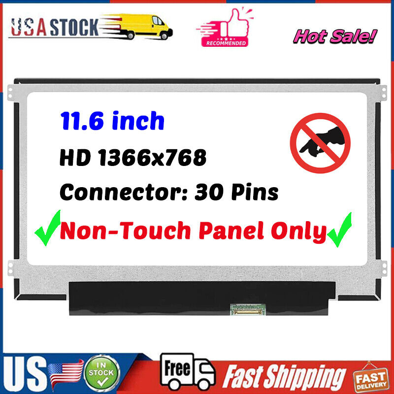 for Dell Chromebook 11 CB1C13 P21T P22T P26T DP/N D3KWT 0D3KWT LCD Screen 30PIN
