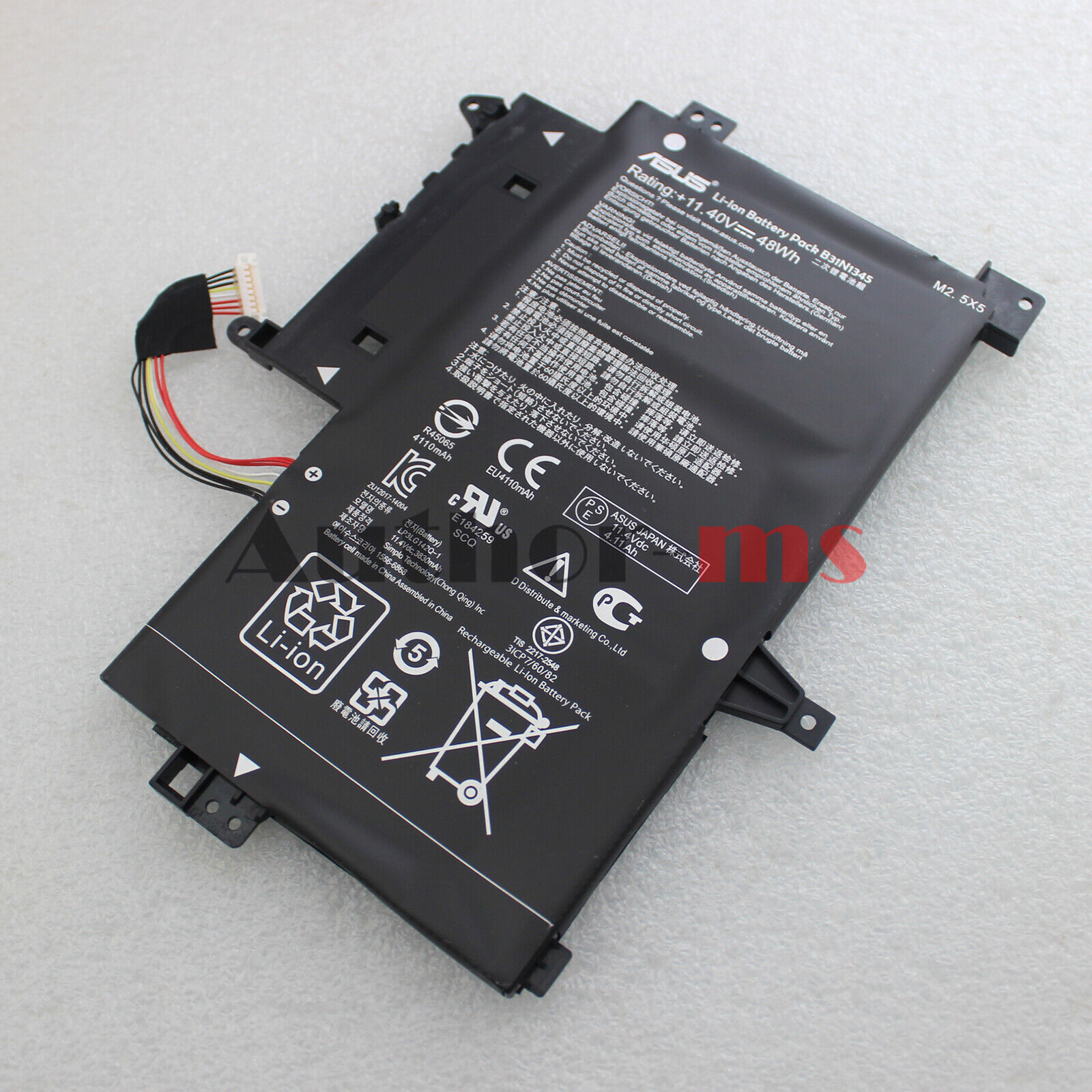 Genuine B31N1345 Battery For ASUS TP500LN4510 TP500L TP500LA TP500LB TP500LN 48W