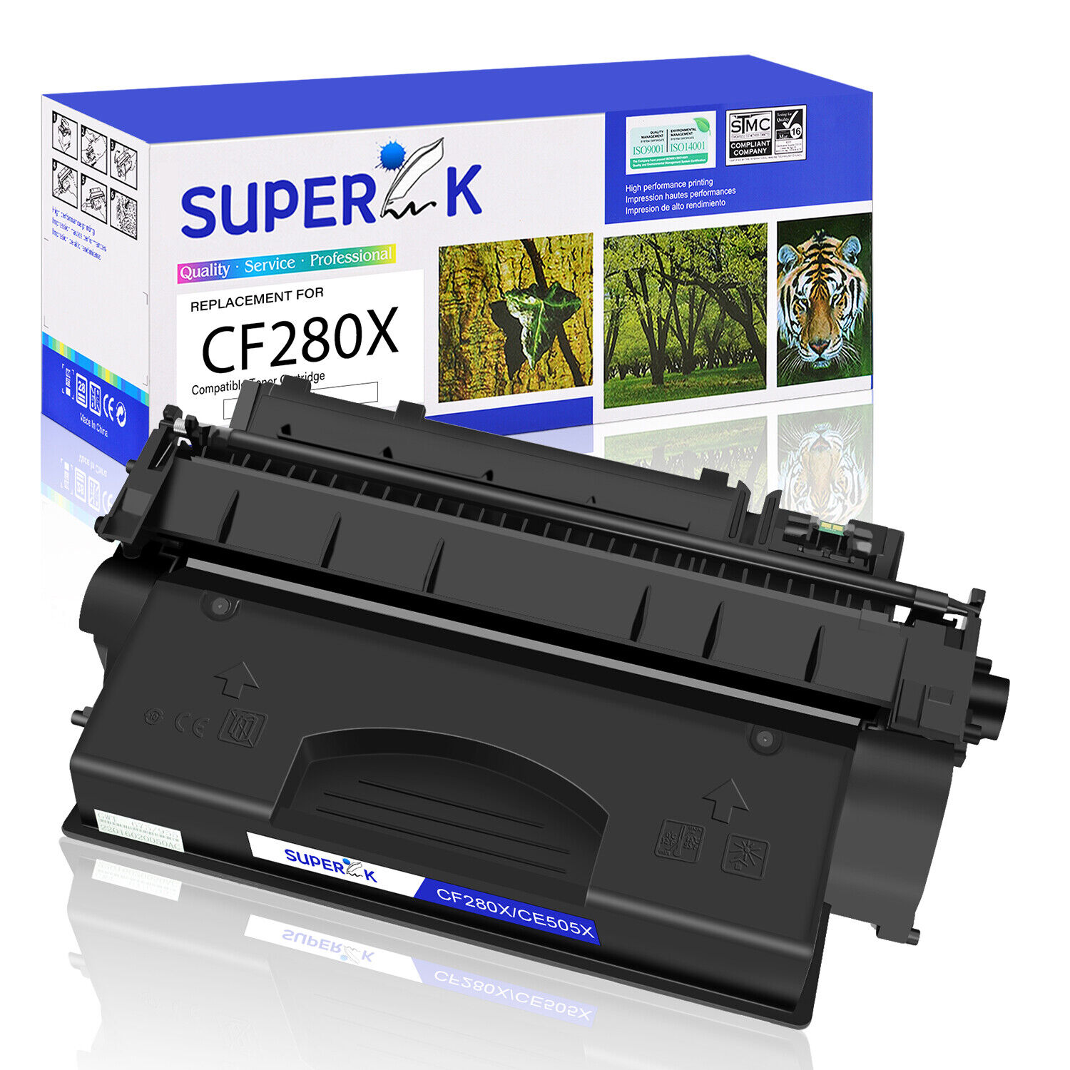 CF280X Toner Cartridge Fits for HP 80X LaserJet Pro 400 M401dn M401n M425dn LOT