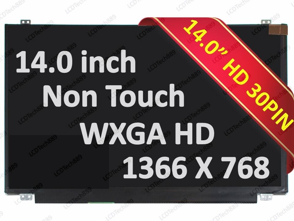 New LCD Screen for Toshiba Tecra X40-D A40-D HD 1366x768 Matte Display 14.0