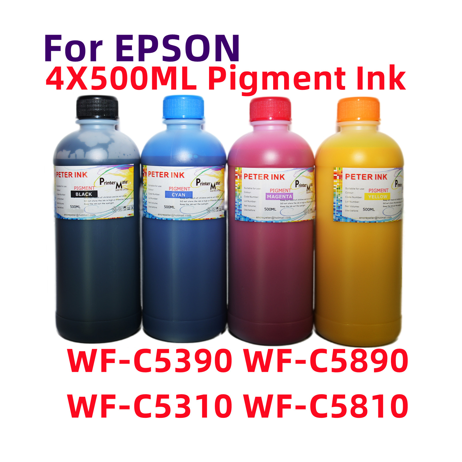 Premium Pigment ink for WF-C5390 WF-C5890 WF-C5310 WF-C5810 T10S T10W cartridge