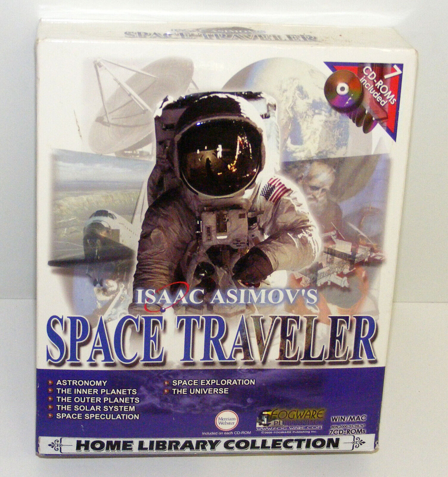 Isaac Asimov\'s SPACE TRAVELER with 7 CDs - WIN/MAC © 2000